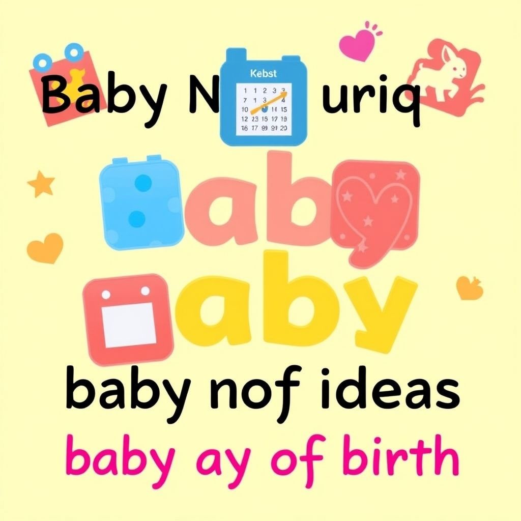 แนวทางตั้งชื่อเล่นลูกตามวันเกิด ทันสมัยไม่ซ้ำใคร